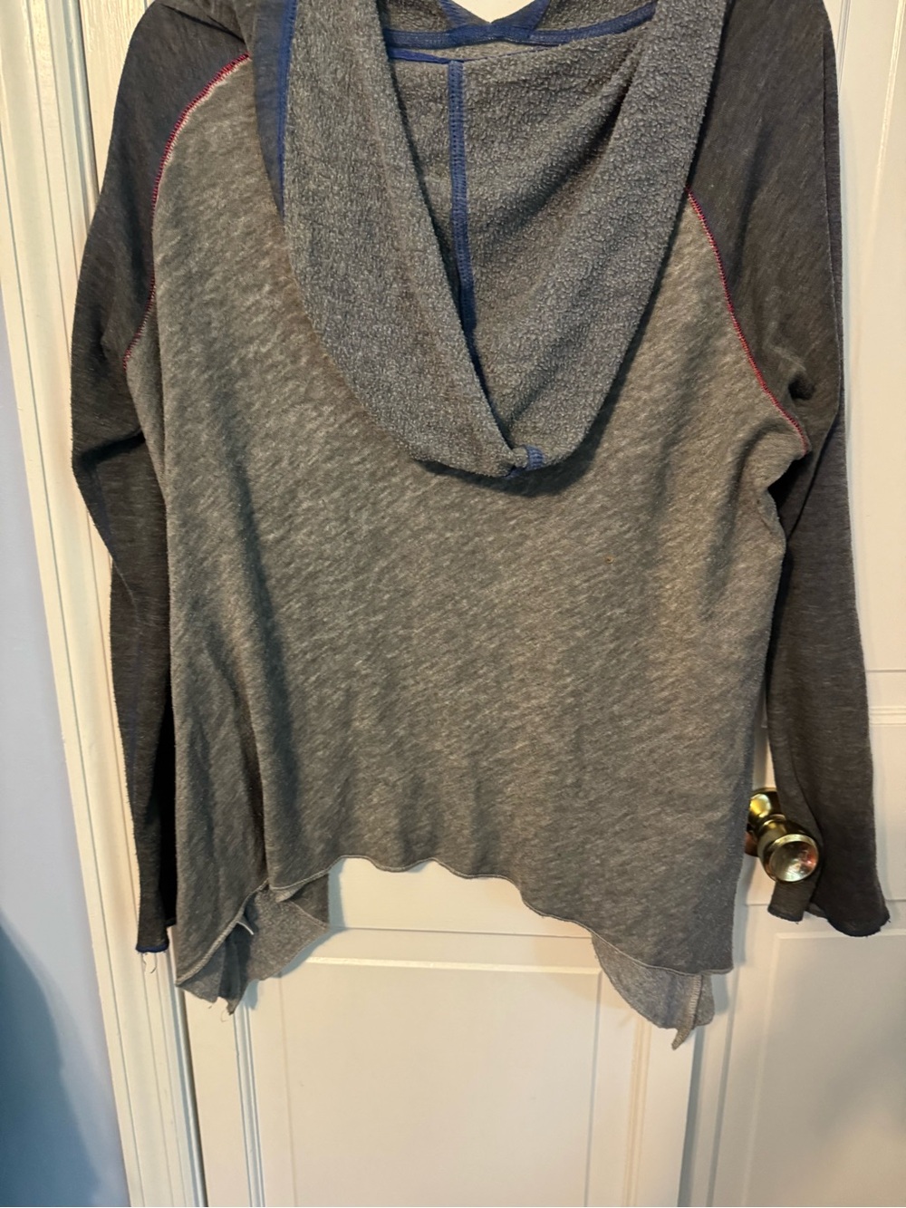 Vintage look New York Giants Sweatshirt Gray Raglan Crewneck NFL light pullover - Picture 7 of 7